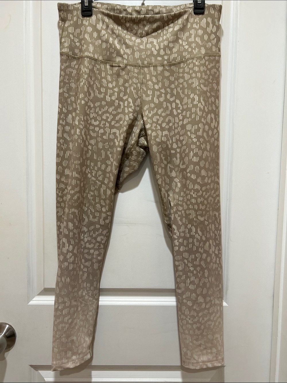 Old Navy Beige Printed Girls' Leggings